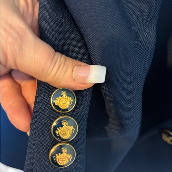 Men’s Vintage 1970 Knack Blazer Jacket Navy Blue Size 50L - Picture 5 of 13